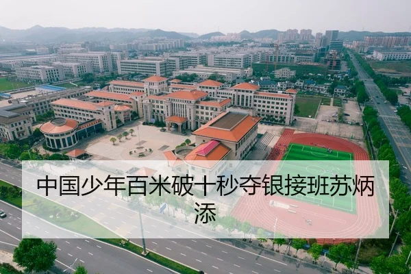 中国少年百米破十秒夺银接班苏炳添